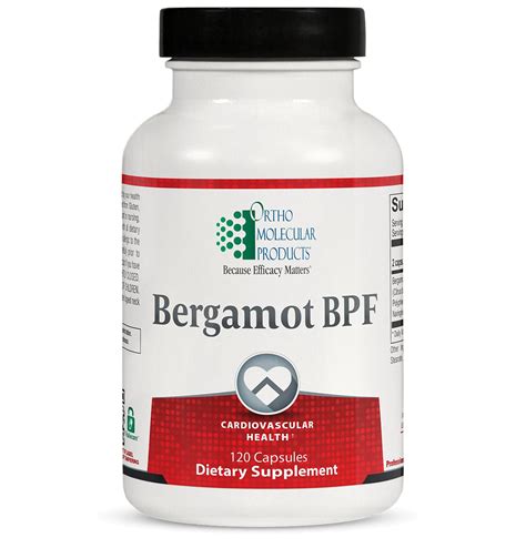 bergamot bpf 120 capsules